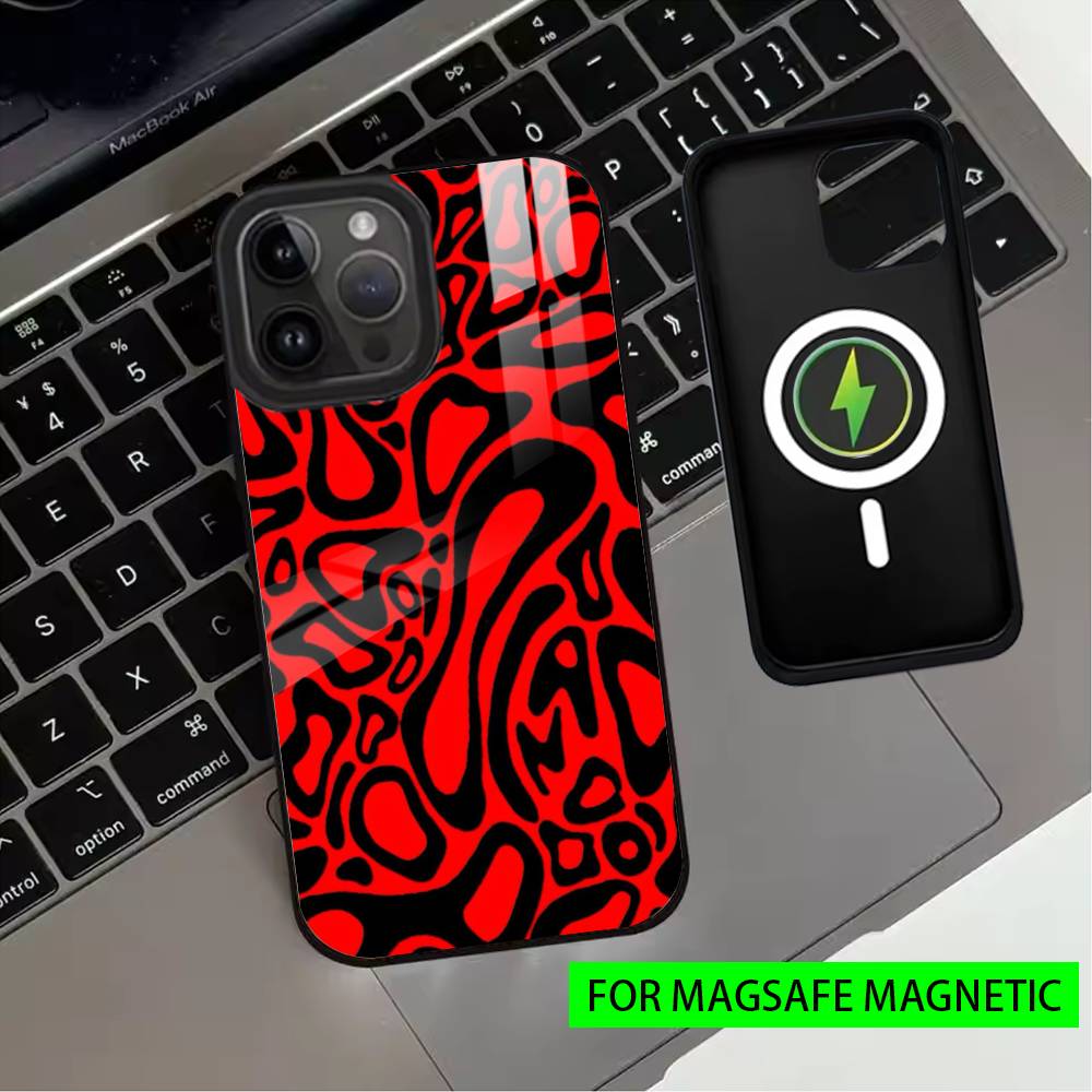 L-Lando H-Helmet Pattern Norris Phone Case For iPhone17,16,15,14,13,12,11 Plus,Pro Magnetic with Magsafe Wireless Charging
