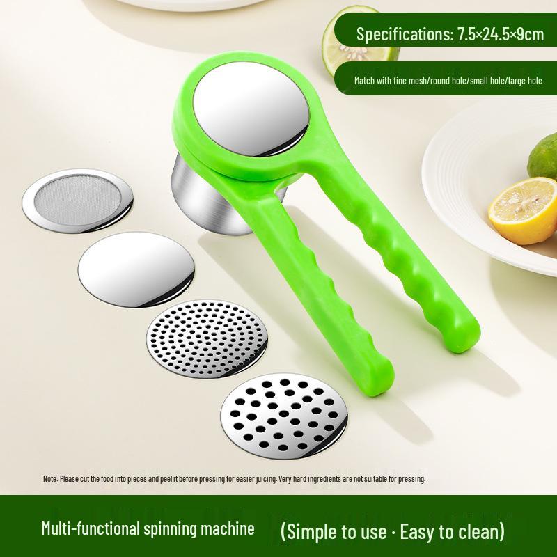 Multi-Functional Stainless Steel Juicer & Masher for Potatoes, Sweet Potatoes, Fruits, and Baby Food