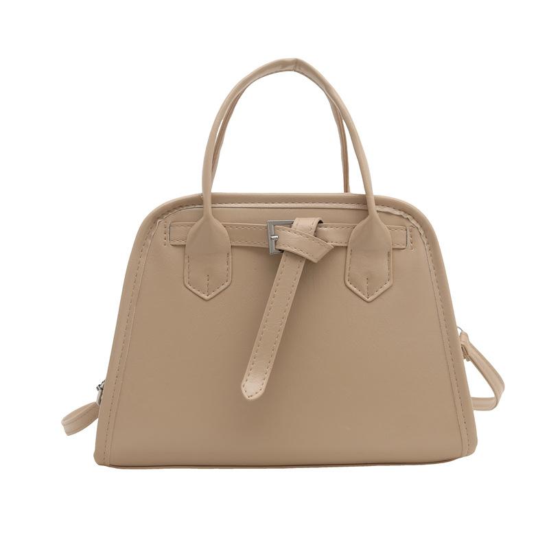 Retro Trend Small Square Bag Women's 2025 New Large-capacity Fashion Shoulder Bag Versatile Messenger Bag Shell Bag