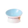Ceramic Cat Bowl Creative Dog Food Feeding Basin Anti Knock Pet High Foot Bowl  Neck Protection