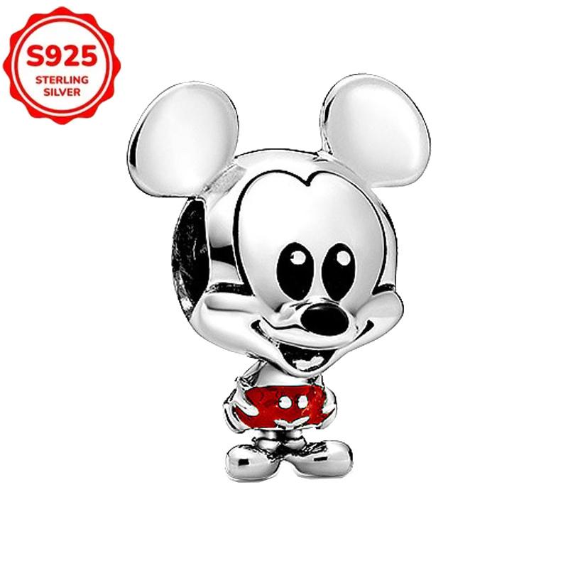 Squirrel Chip Dale Copper Witch Villians Princess Charm Bead For Women Original Bracelet Diy Jewelry Pendant Gift