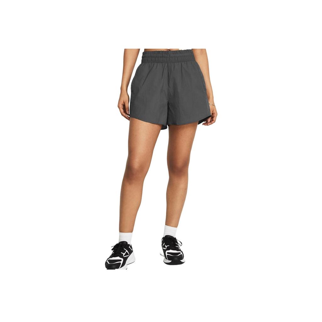 Under Armour Vanish Storm Crinkle Comfortable Stylish Beautiful Simple Sports Shorts Women shorts Gray 1385952-025