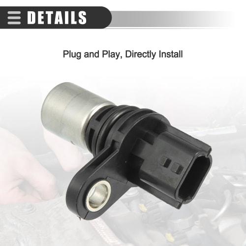 Motoforti CPS Sensor Engine Camshaft Position Sensor Compatible with Nissan Versa 2009-2015 ABS Metal No.237311HC1A Black