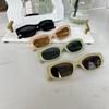 Candy Color Women Sunglasseses Rectangular Shape UV Shielding Cool Sun Eyeglasses Party Travel Use Women's Sunglass