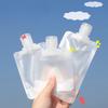Liquid Sorting Bag Travel Lotion Bath Disposable Sub Packaging Bags Portable Facial Cleanser Travel Specific Transparent Pouch Reusable After Cleaning