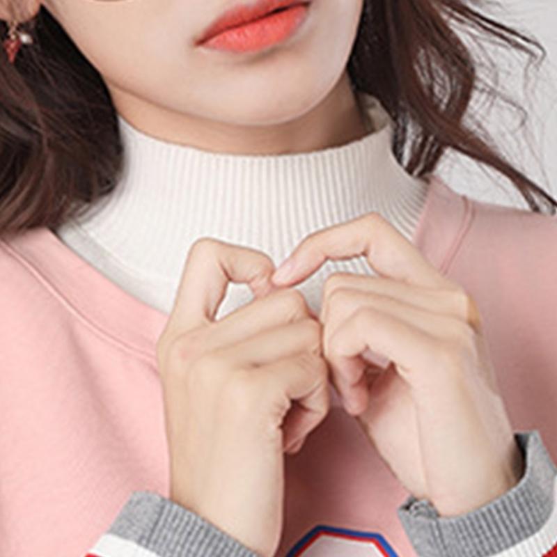 Ribbed Shawl For Women Winter False Collar for Women Neck Wrap Men Women Turtleneck Collar Ribbed Knitted Elastic