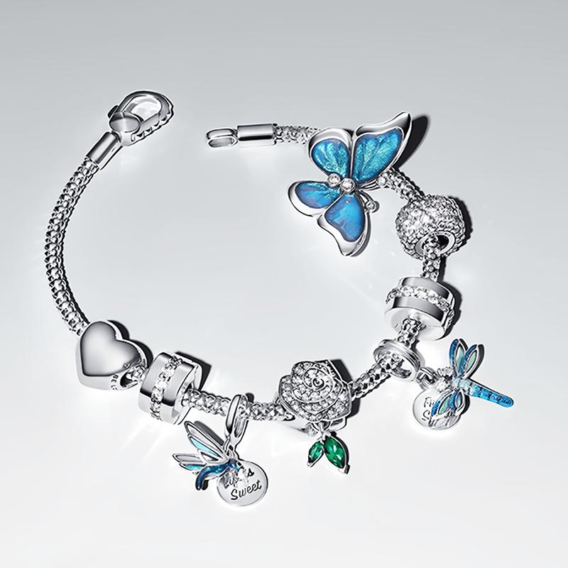 Multiple Series Charm Bead Pendant Applicable To European Plating Copper Jewelry & Diy Making Unique Fine Bracelet Gift