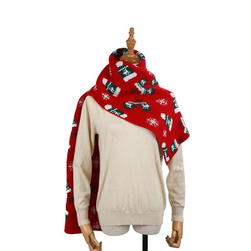 Versatile Knitted Scarf: Warm Winter Gift for Men, Women & Students