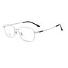 Retro Half-Titanium Metal Myopia Glasses Frame for Prescription Glasses - High-End Men's Style