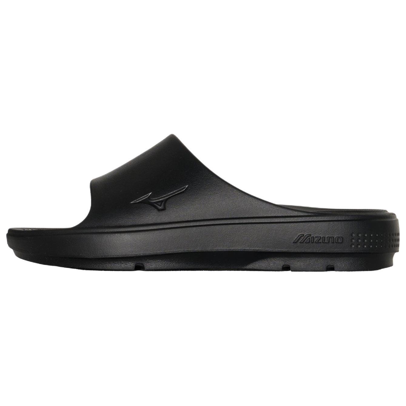 Mizuno As Slide 2 Comfortable Soft Non-Slip Wear-Resistant Slide Sandals Unisex sandals Black D1GE250101 38