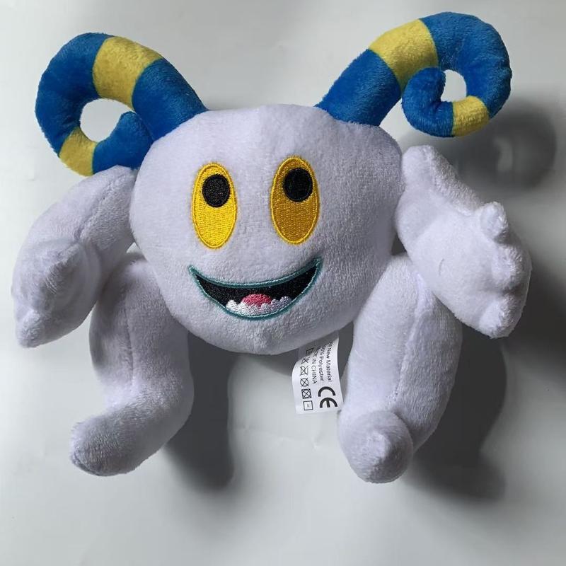 Cute My Sing Monster Plush Toy Soft Monster Stuffed Toy Wubbox Furcorn Character Japanese Style Cute Cartoon Game Doll Suitable for Children and Fans