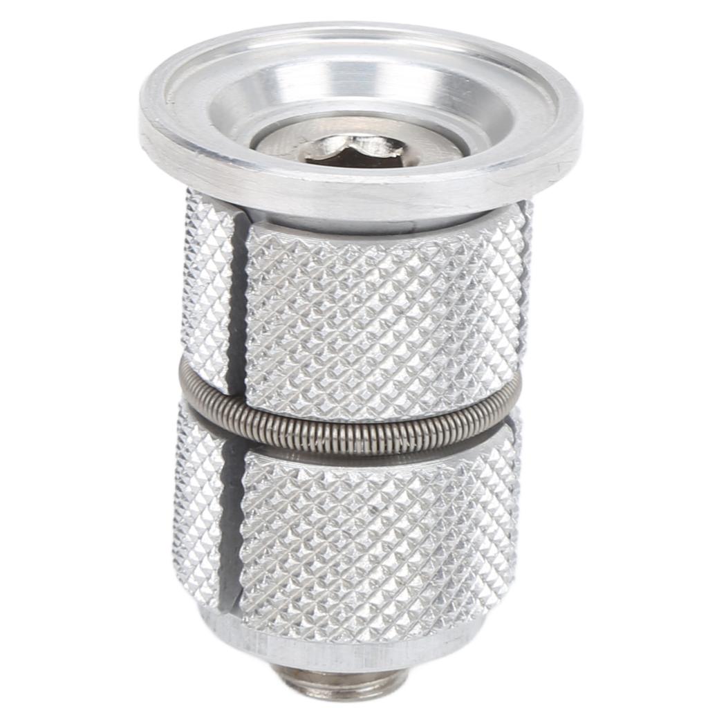 Bicycle Fork Headset Lightweight Aluminum Alloy Bike Headset Expander Plug with Stem Cover Screw for Mountain Road