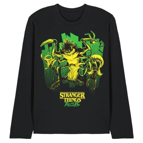 Stranger Things: Tales from ´85 Unisex Adult Monster Plants Long-Sleeved T-Shirt