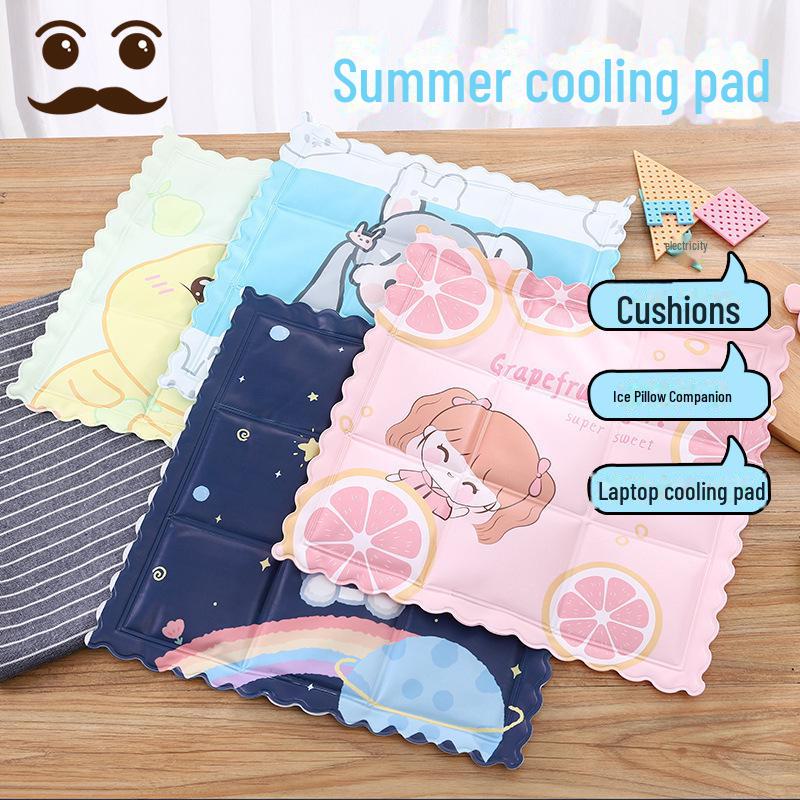 Summer Cooling Gel Pad for Pets and Cars - Water-Free Heat Dissipation Seat Cushion