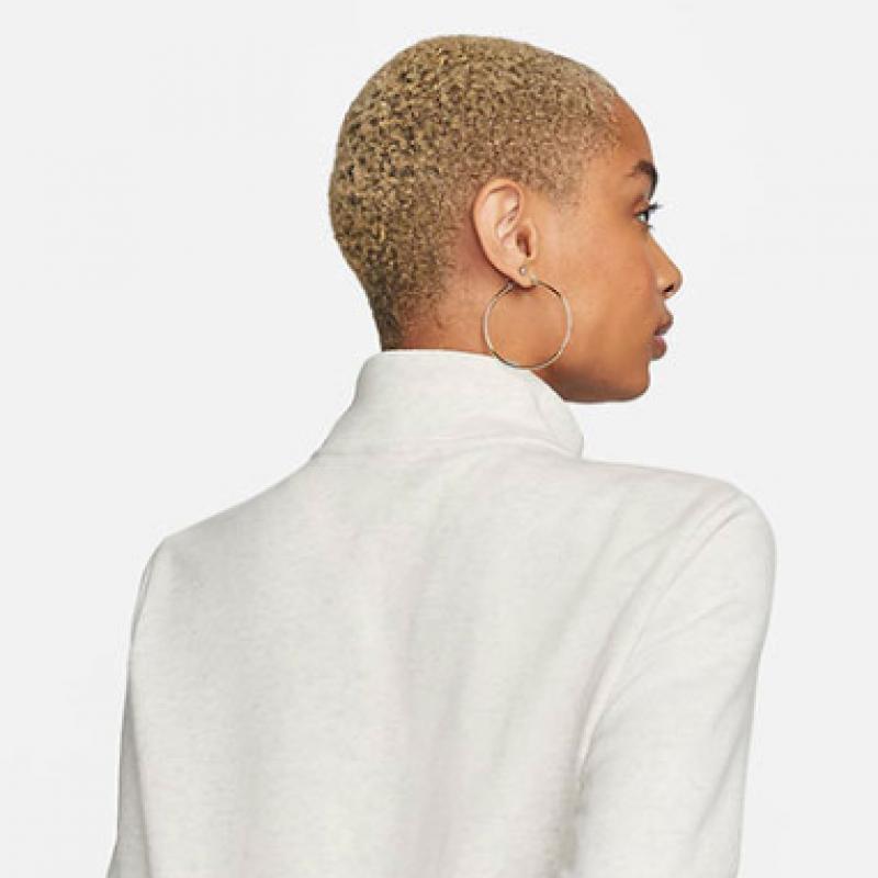 Nike Long Sleeve Tee Women S Club Fleece Half Zip SweatShirt Dq5839 141 S2210