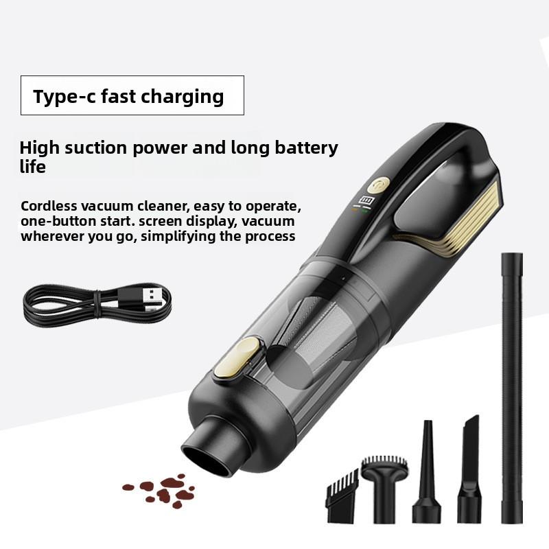 Brushless high-power super suction for handheld small cars Car vacuum cleaner Suction and blowing integrated portable Car vacuum cleaner