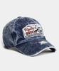 Peullaeto Big Size Washed Ball Cap Xl Rs Denim Cap Blue