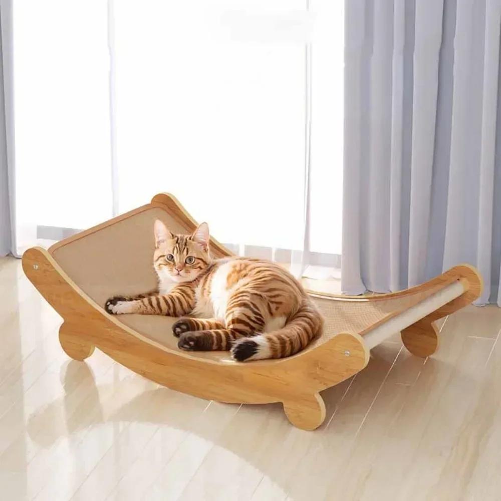 Arranhador de Gatos Raspador para Gatos Produtos para Animais de Estimação. Acessórios para Gatos Cama para Dormir Removível Multifuncional Ventosa Árvore