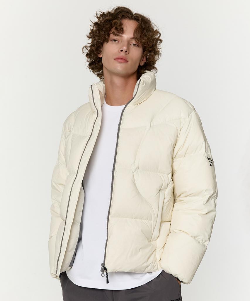 Reebok Pump Paris Down Jacket - Ivory