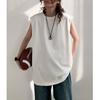 Summer New Kam Shoulder Basketball Sweatshirt Sports Tank Top Men's Sleeveless T-shirt Loose Trendy Large Solid
