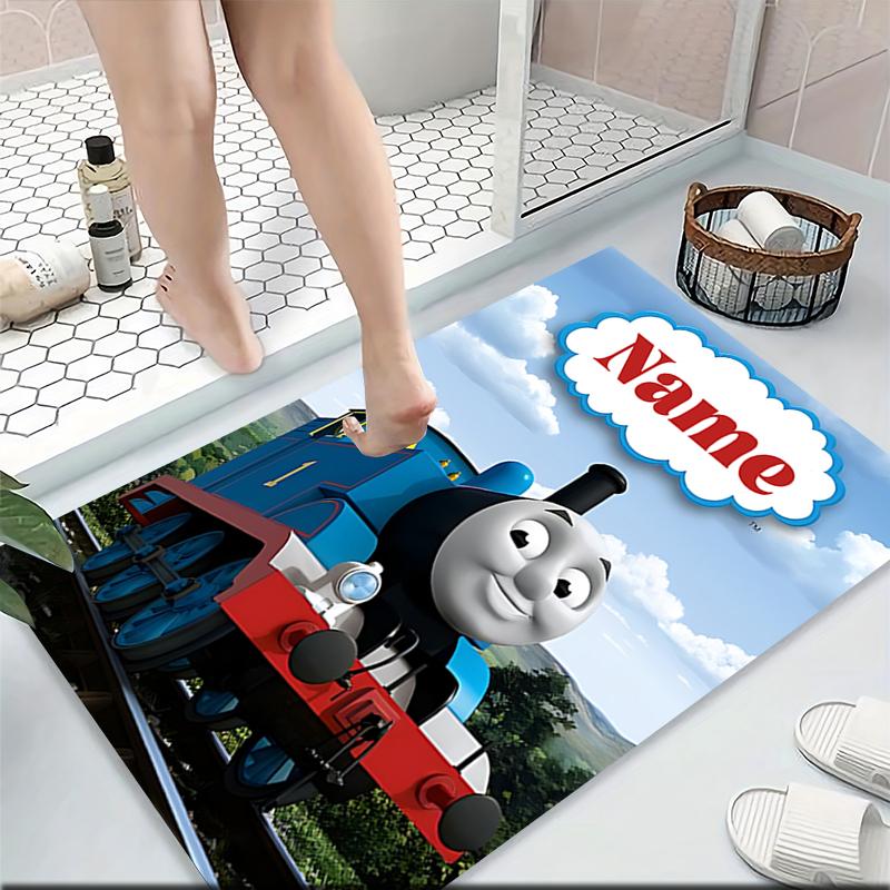 Custom Name BT21 Character Celebration Carpet Rug Customizable Soft Washable Anti-Slip Home Living Room Sofa Mats Personalized Rug. 0909154