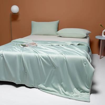 Letnia Chłodna Jedwabna Cienka Kołdra Klimatyzacyjna Letnia Bawełniana Kołdra King Koronkowa Kołdra Darmowa Wysyłka Puchowa Niebieski Zestaw Pościeli Dom