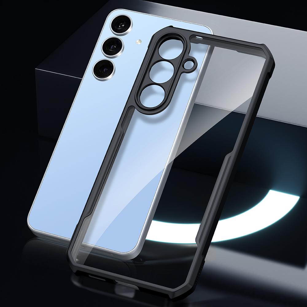 XUNDD For Samsung Galaxy S25 FE Case Dropproof TPU+Acrylic Clear Back Phone Cover