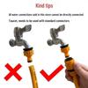 Quick Connect Water Faucet Hose Adapter