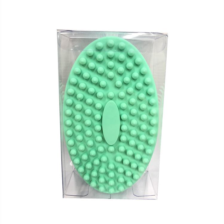 Baby Silicone Bath Brush - Soft Shampoo and Sensory Tactile Brush for Kids.