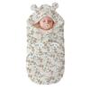 He'erte Dual-Use Detachable Newborn Swaddle - Cotton, Washable, Autumn/Winter.