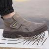 Welder Work Shoes Steel Toe Safety Boots Men Women Indestructible Shoes Men Safety Shoes Anti-Slip Puncture-Proof Work Shoes