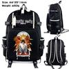 Death Note Day Man Full Color Printed Backpack Double White Edge Decorated Student Bag Computer Bag Travel Bag