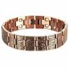 Copper Magnetic Bracelet Double Row Powerful Magnets Men's Jewelry Accessory Healing Wrist Bands Healthy Care Gift