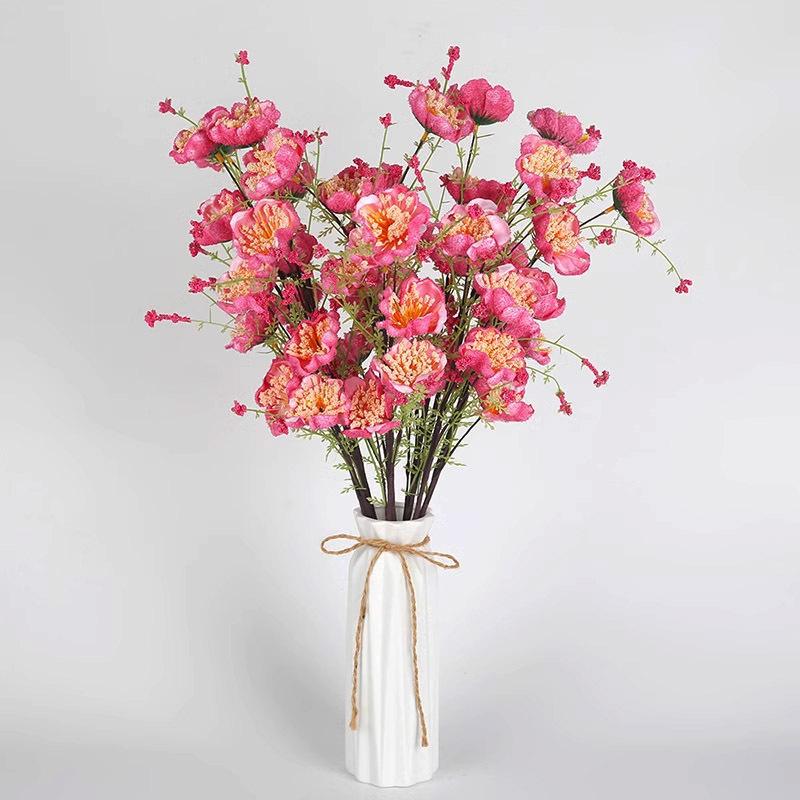 Artificial Flowers, Rhododendrons, Artificial Flowers, Table Bouquets, Home Decoration, Flower Arrangements and Ornaments, Artificial Silk Flowers