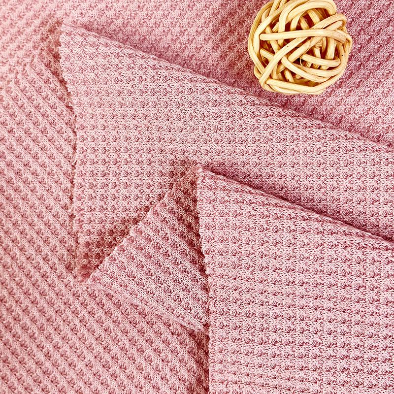Tessuto Jacquard Elasticizzato per Abbigliamento Sportivo a Forma di Waffle all'Ananas
