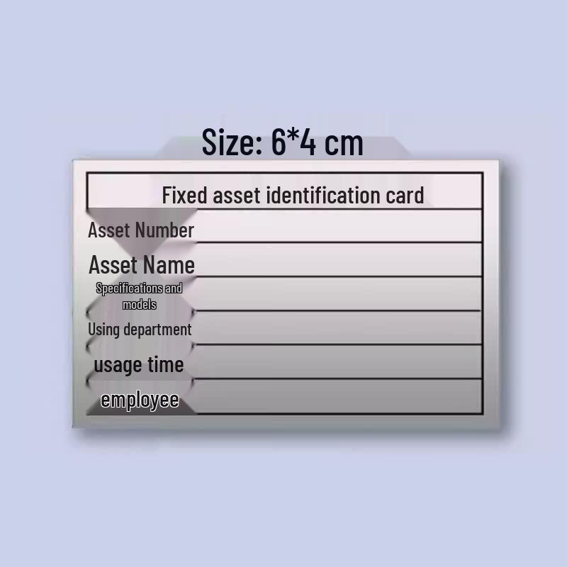 RYZH Asset Identification Labels