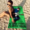 Pop Rock Singer Ed Sheeran Beach Towels Shower Towel Sauna Travel Spa Microfiber Quick Dry Gym Accessories Cute Room Decor