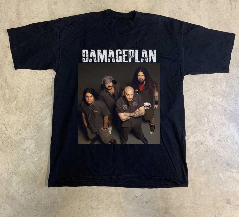 Damageplan Band Photo Black T-shirt