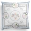 European-style Flower Pillowcase, Retro American Rose Flower Printed Pillow and Cushion Cover