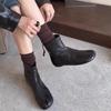 New Style Women's Soft-soled Shoes, Low-heeled Versatile Short Boots