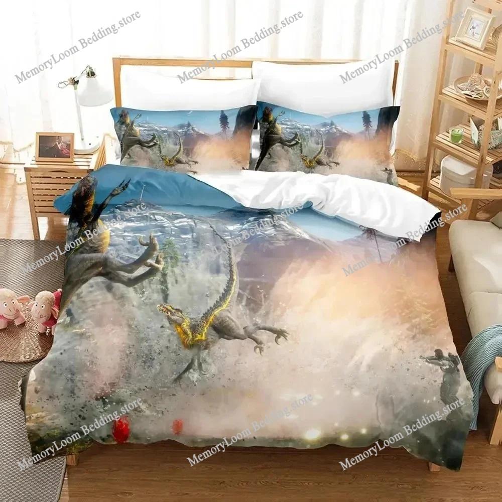 3D Printing Trendy Soft second extinction Game Bedding Set Duvet Cover Pillowcase Comforter King/Queen Size Boys Adult Bed Set