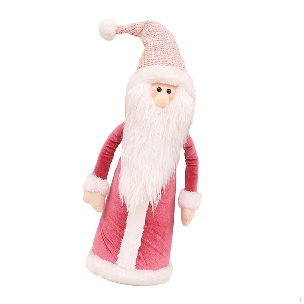 Christmas Santa Claus Plush Doll Toy Cute Decoration for Shelf Festival