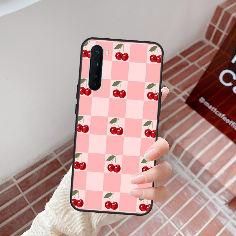 Rote Kirsche Sommerfrucht Hülle Für OnePlus 15 13 12 11 10T 13T 10R 12R 13R OnePlus Nord 5 CE 2 3 4 Lite N20 N30 Abdeckung