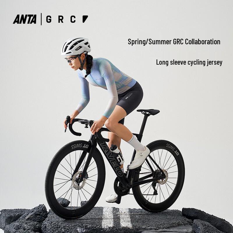 Anta x GRC Women s Long-Sleeve Cycling Jersey 175/XL