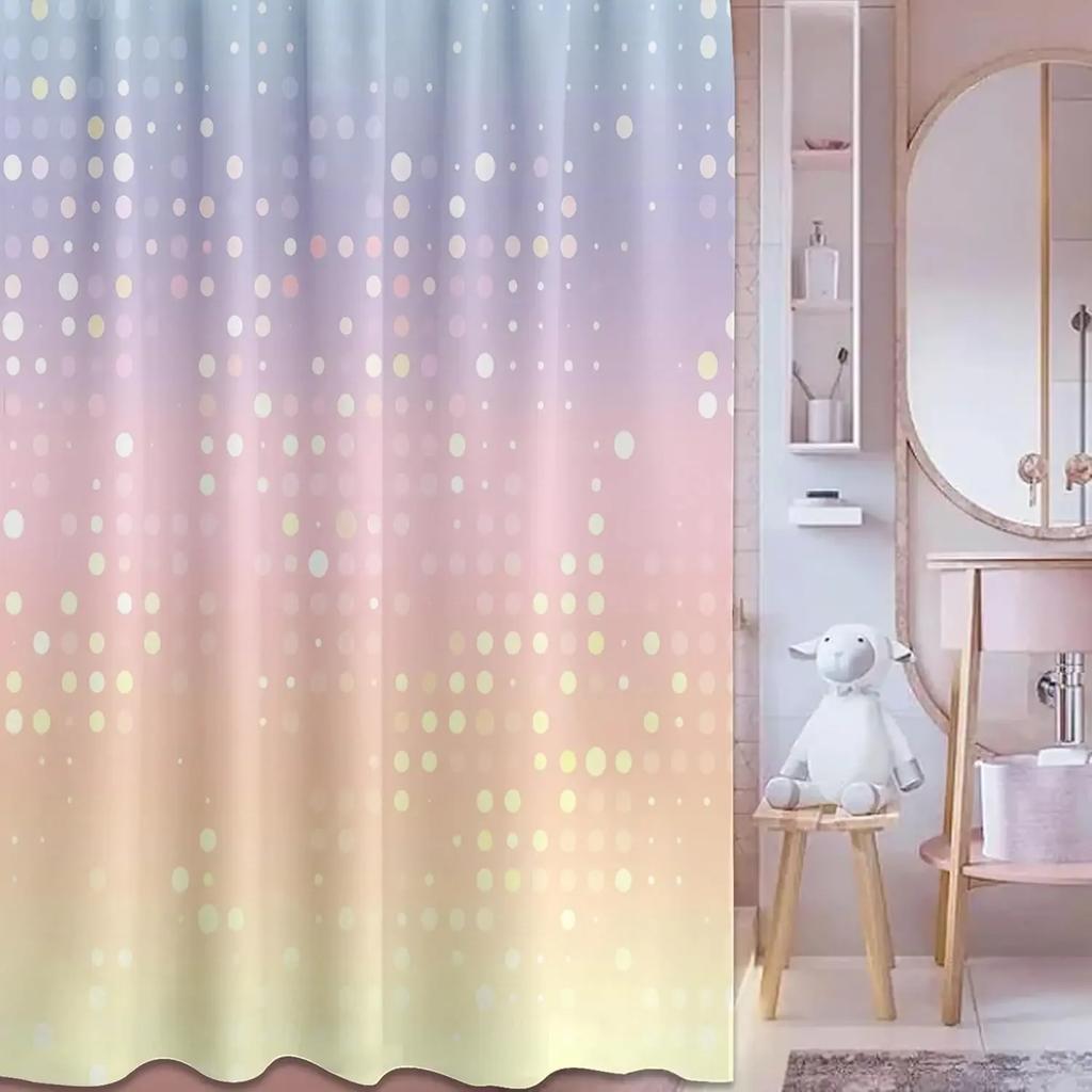 Black And Red Shower Curtain Boy Bathroom Decorative Cool Medieval Style Shower Curtain, Waterproof Fabric 200X180CM