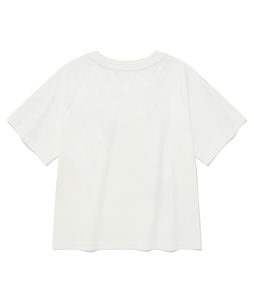 FALLETT Botanical Short Sleeve T-Shirt White