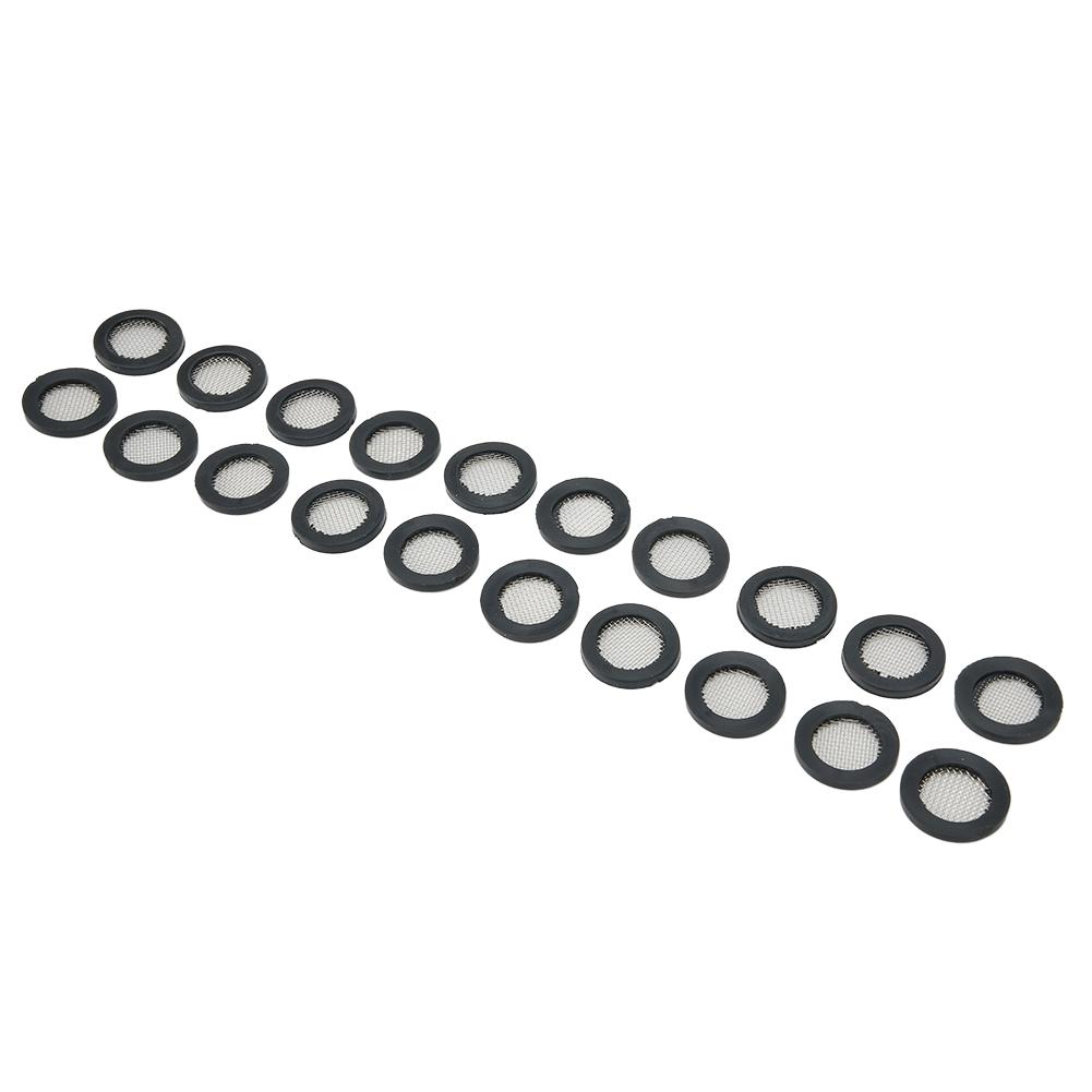 Rubber Washer 20pcs 40 Mesh Accessories Filter Net