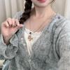Zodiac Horse Wooden Pony Pendant Long Sweater Chain Unique Design, Exquisite, Fashionable, And Versatile Women'S Necklace