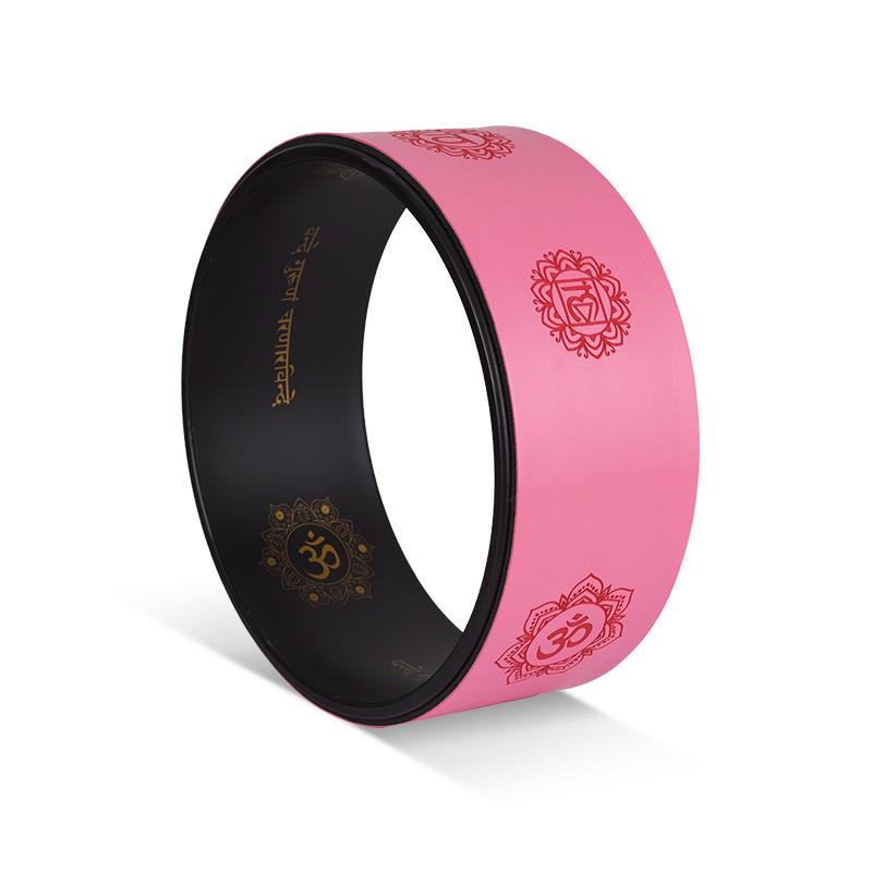 PU Yoga Rad & Pilates Ring für Rückbeugen und Fitness