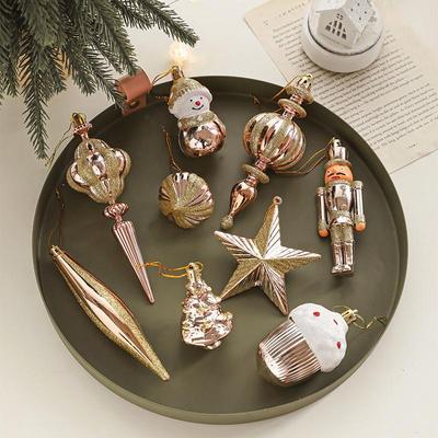Christmas Ornaments: Conch, Star, & Small Pendant Decorations